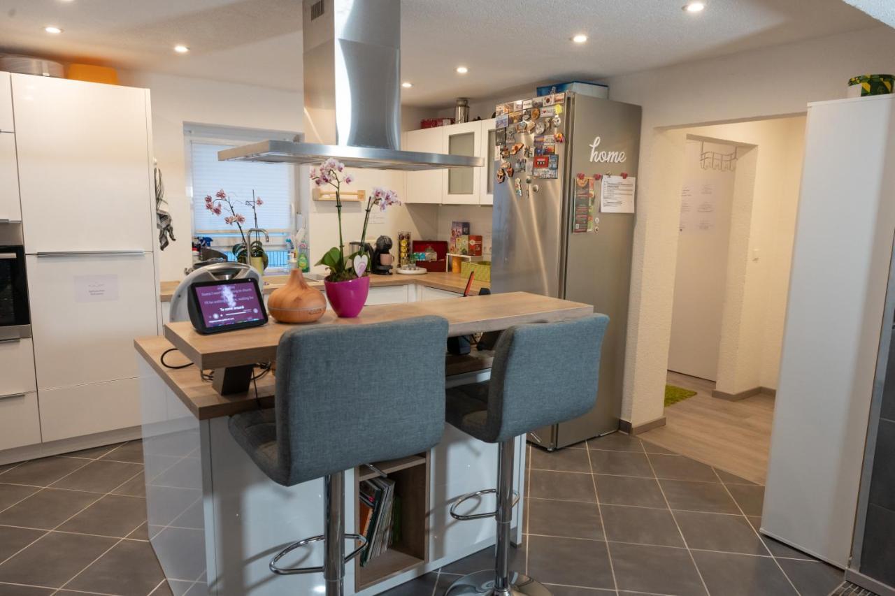 #2 Grosses Zimmer Mit Pool Und Garten 메밍겐 외부 사진